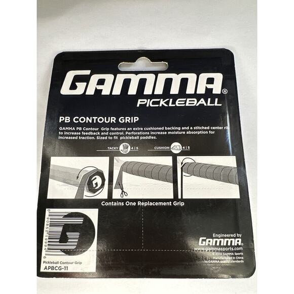 Gamma Sports Pickleball Contour Replacement Grip Sized to Fit Pickleball Paddles - Picture 2 of 3